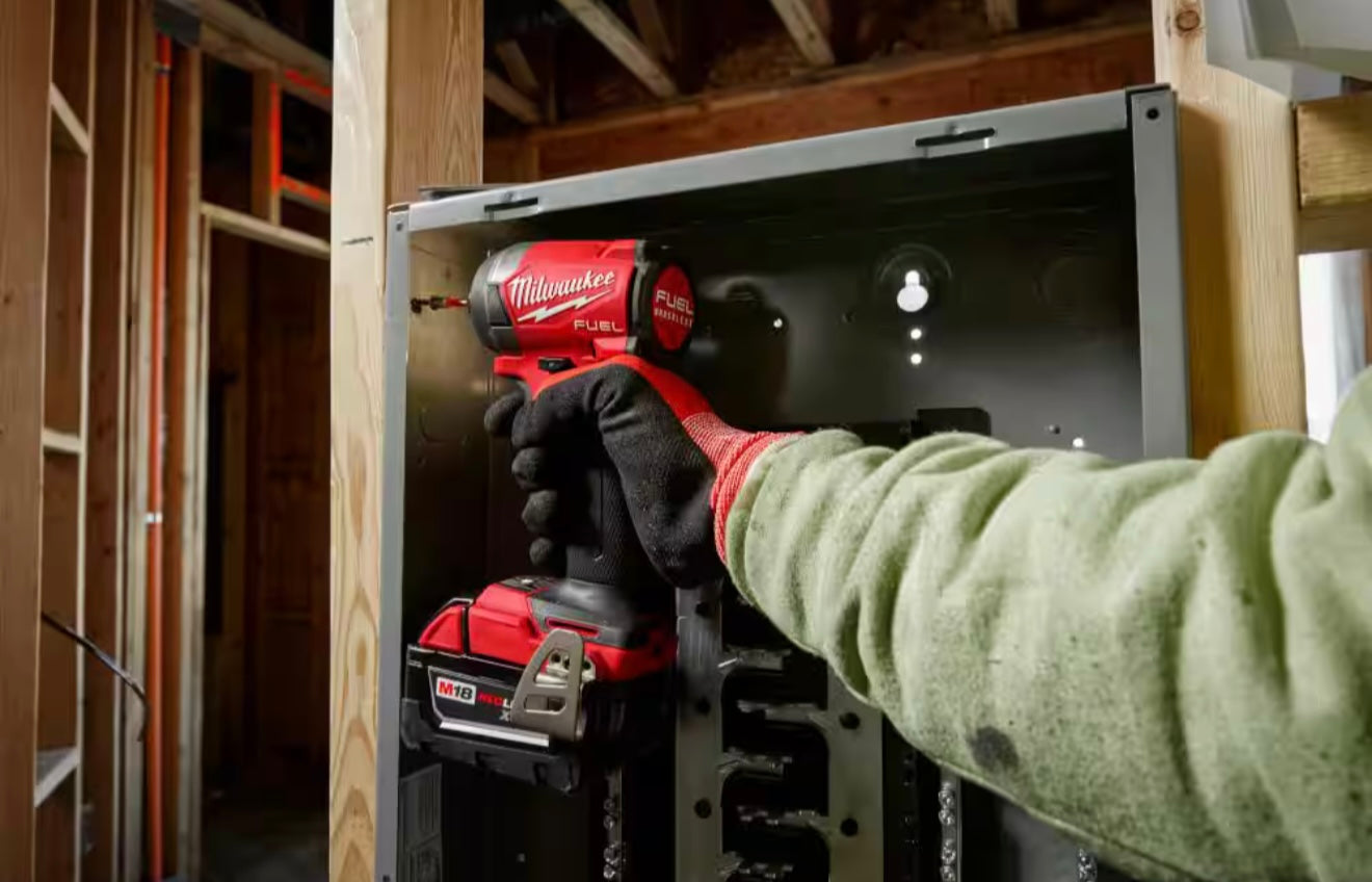 M18 FUEL 18V Lithium-Ion Brushless Cordless Hammer Drill and Impact Driver Combo Kit (2-Tool) with 2 Batteries