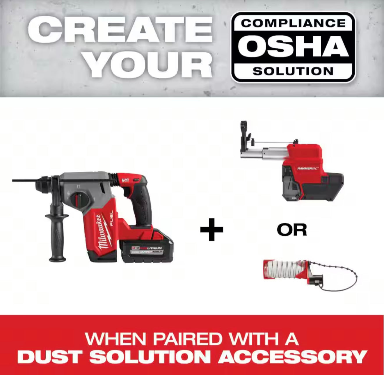 M18 FUEL 18V Lithium-Ion Brushless Cordless 1 in. SDS-Plus Rotary Hammer (Tool-Only)