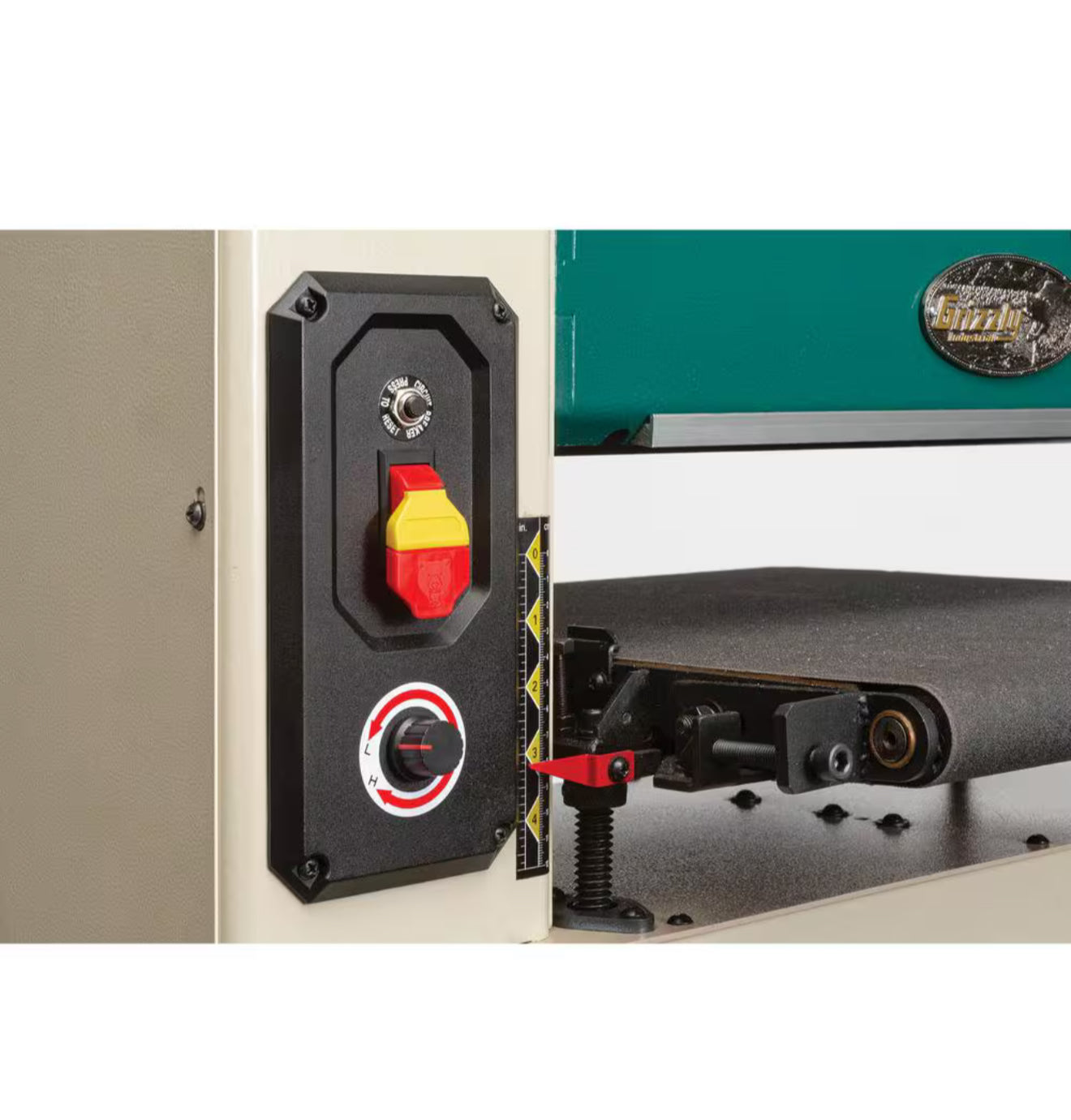 18 in./36 in. 2 HP Open-End Variable-Speed Drum Sander