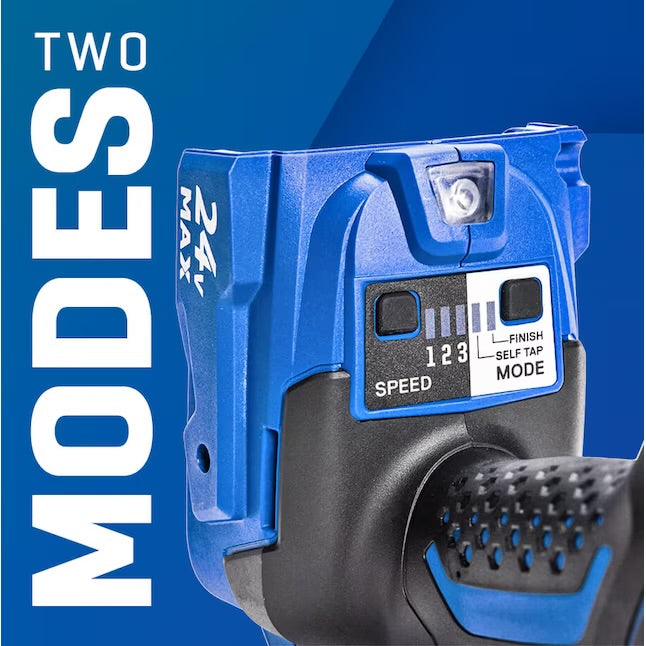 Kobalt 24-volt 1/4-in Brushless Cordless Impact Driver (Battery Included and Charger Included and Soft Bag included)
