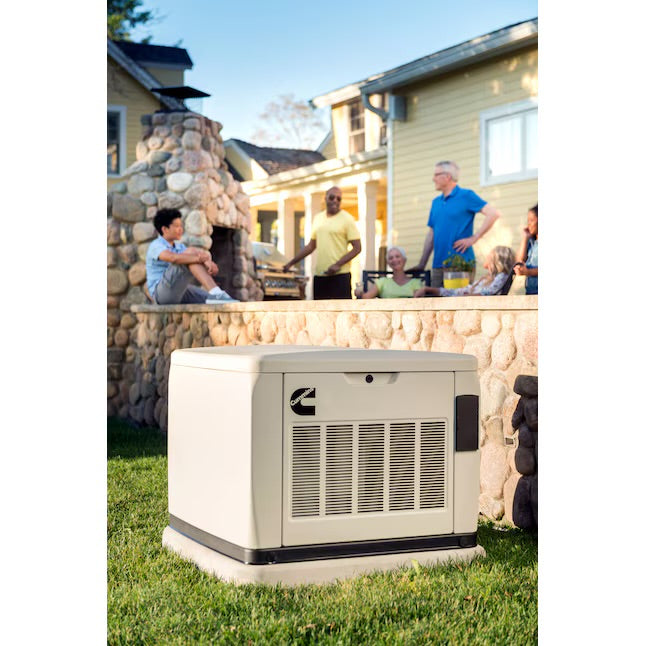Cummins Connect 13000 -Watt Dual Fuel (Liquid Propane/Natural Gas) Home Standby Generator