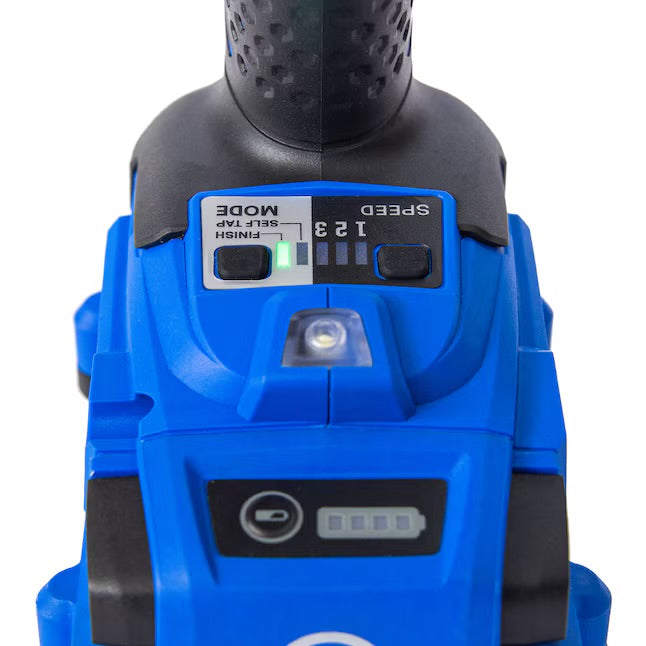 Kobalt 24-volt 1/4-in Brushless Cordless Impact Driver (Battery Included and Charger Included and Soft Bag included)