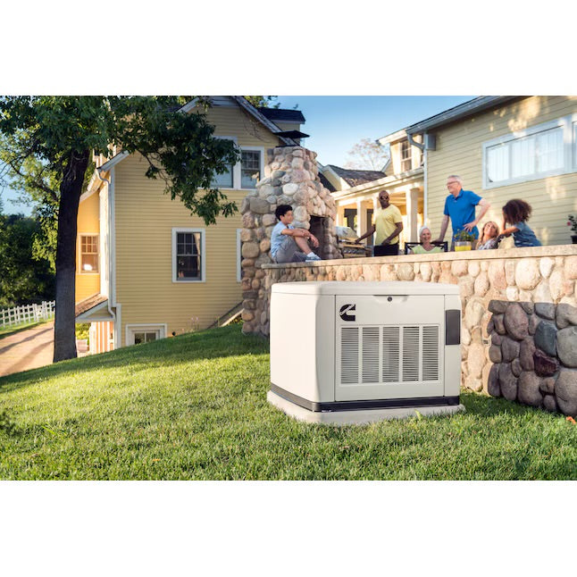 Cummins Connect 13000 -Watt Dual Fuel (Liquid Propane/Natural Gas) Home Standby Generator