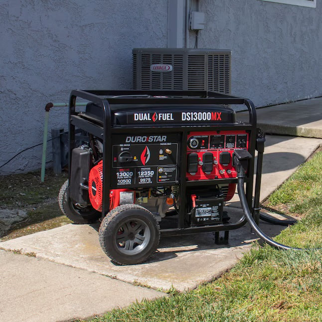 DuroStar 13000 / 10500 -Watt Dual fuel Portable Generator