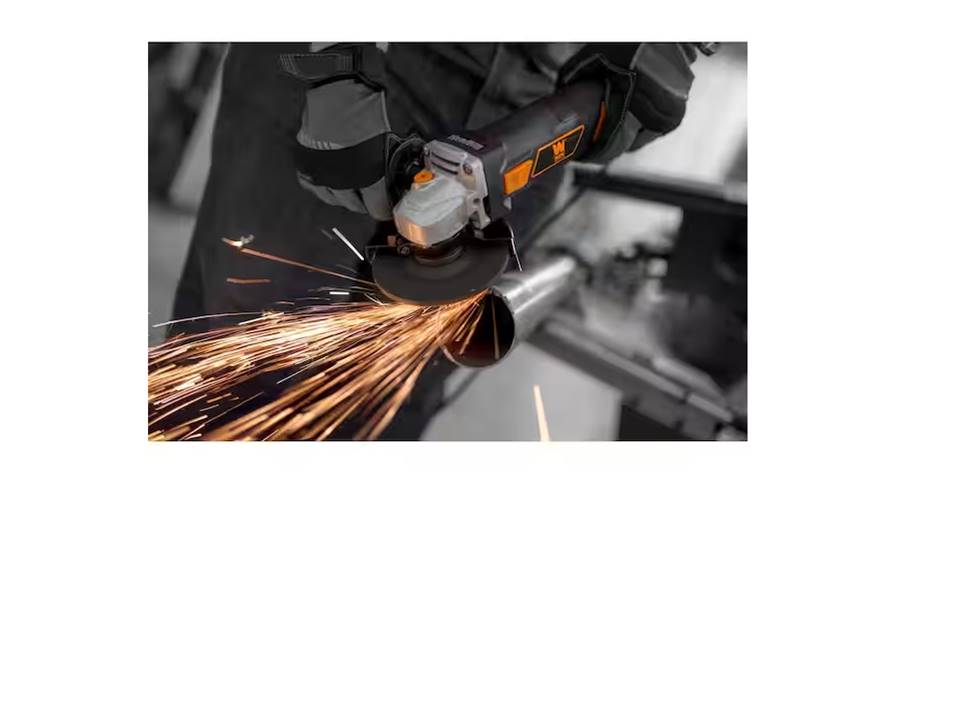7 Amp Corded 4-1/2 in. Angle Grinder