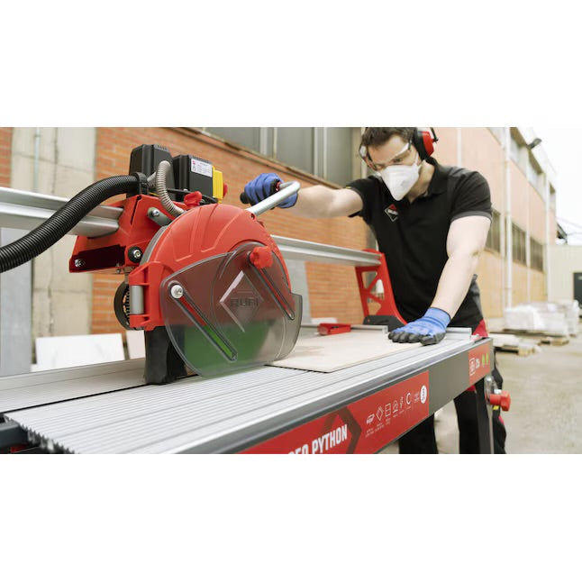 RUBI DC 250 Python 15 -Amp 10-in -Blade Bridge Tile Saw with Stand