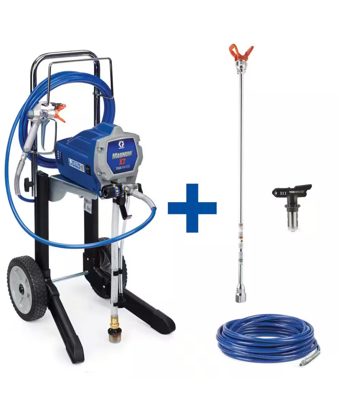 Magnum X7 Cart Airless Paint Sprayer with 20 in. Extension, 50 ft. Hose and TRU311 Tip