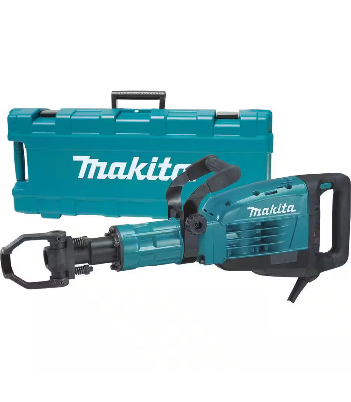 14 Amp 1-1/8" Hex Corded Demolition Hammer, Variable Speed, 35 lbs, Soft Start, LED, (1) Bull Tip & Hard Case