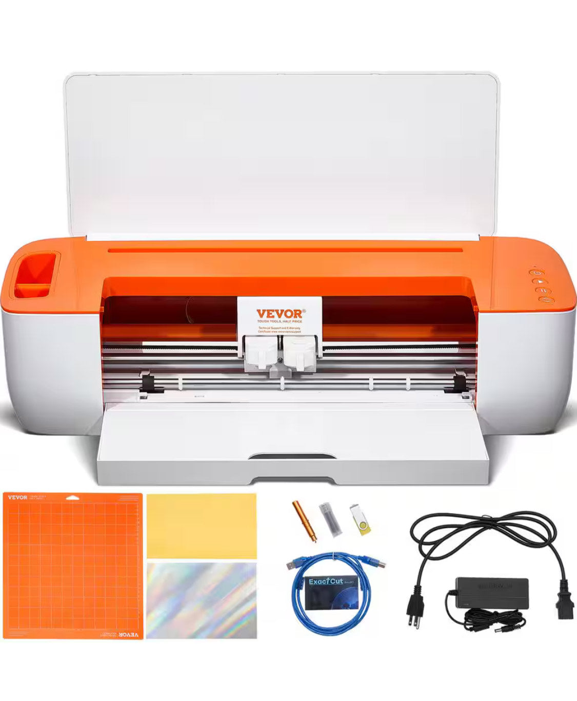 Máquina cortadora de vinilo, conectividad Bluetooth, máquina de corte DIY, diseños enormes incluidos, compatible