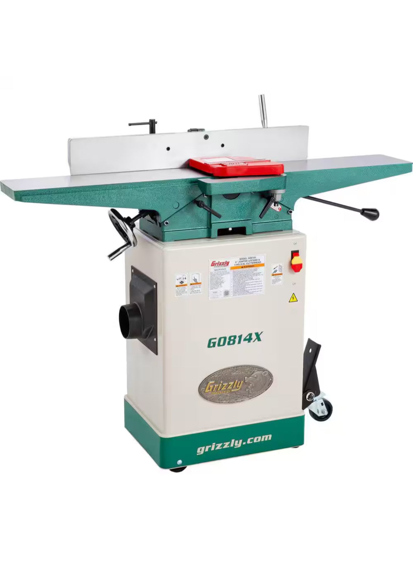 Grizzly Industrial
6 in. Jointer with Stand and V-Helical Cutterhead