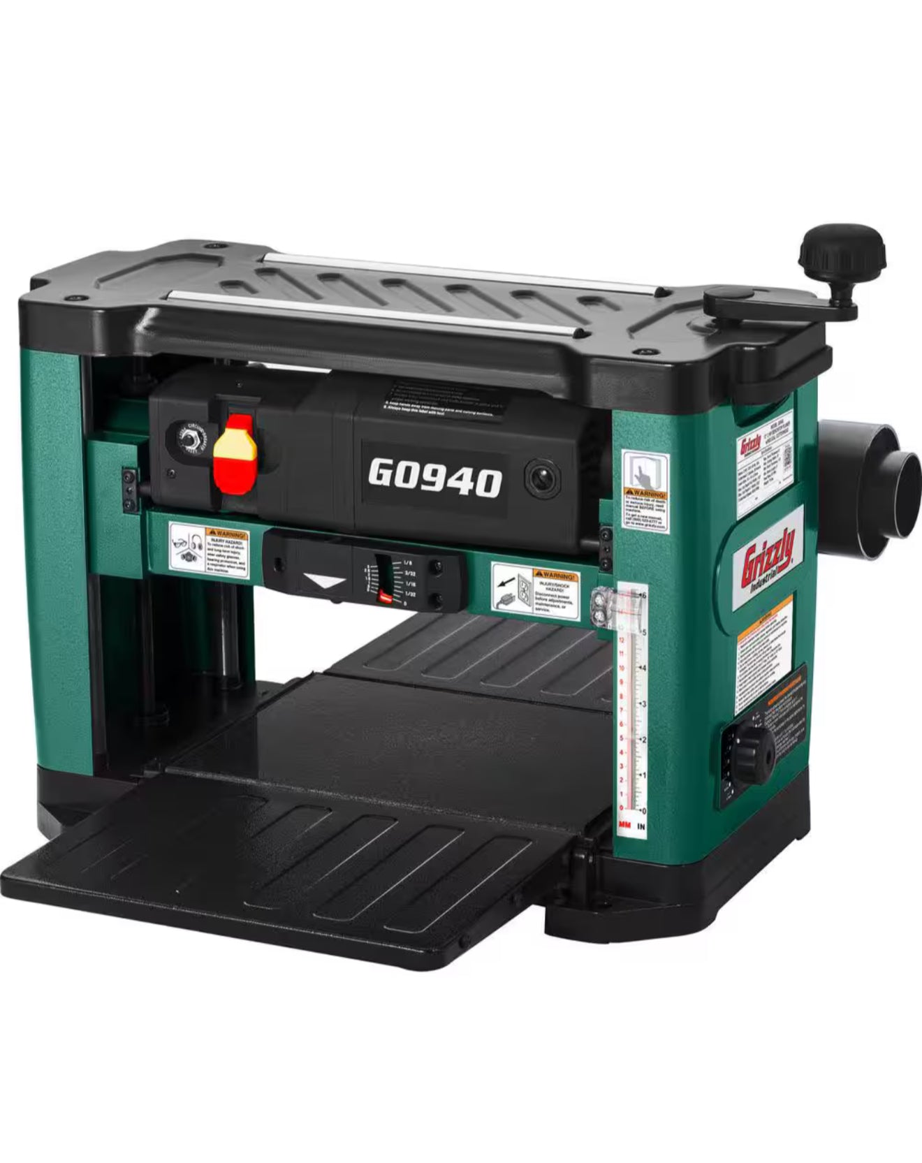 13 in. 2 HP Benchtop Planer with Helical Cutterhead