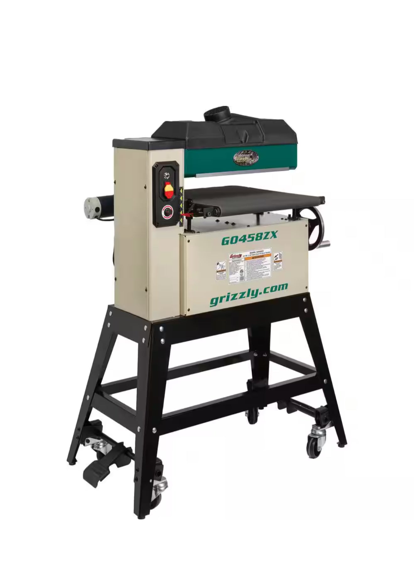 18 in./36 in. 2 HP Open-End Variable-Speed Drum Sander