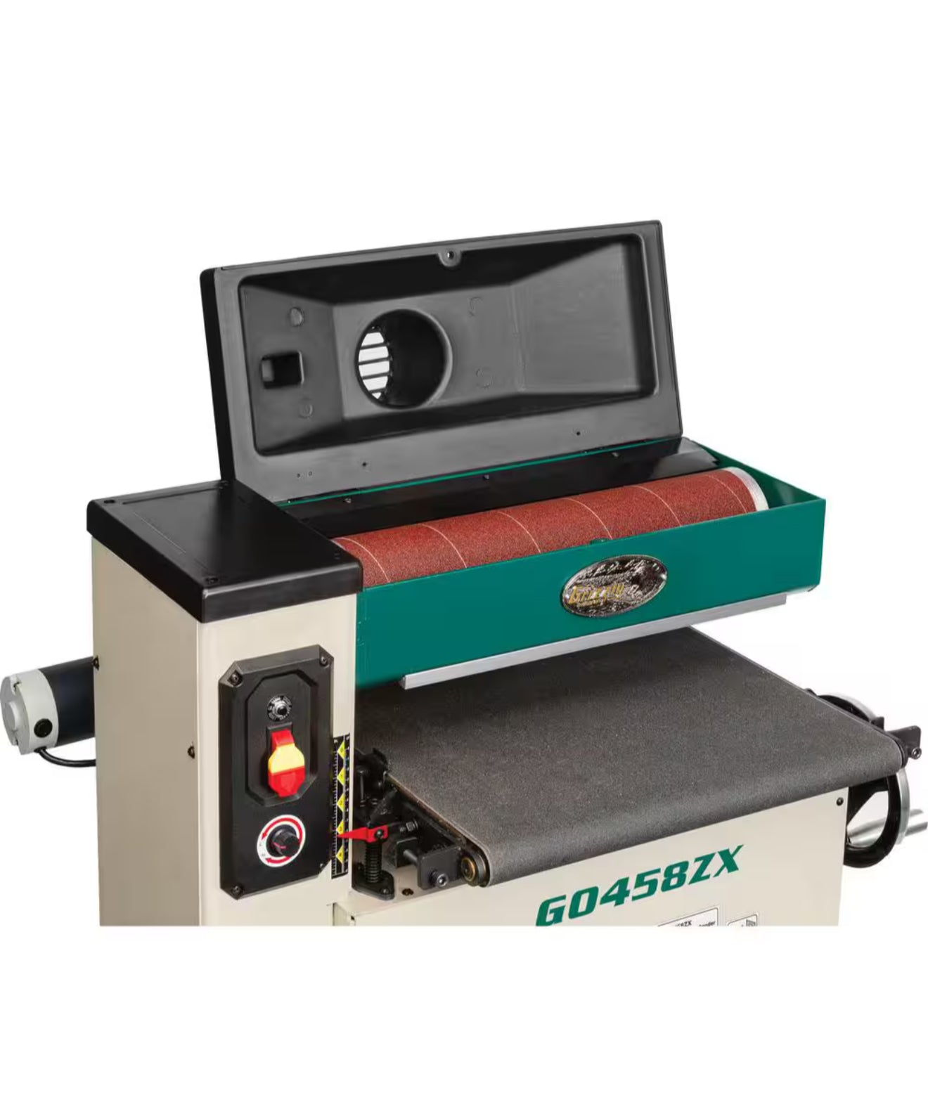 18 in./36 in. 2 HP Open-End Variable-Speed Drum Sander